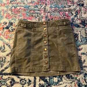 Gap Button Skirt